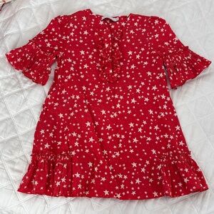 Stella McCartney Kids Red Star Dress